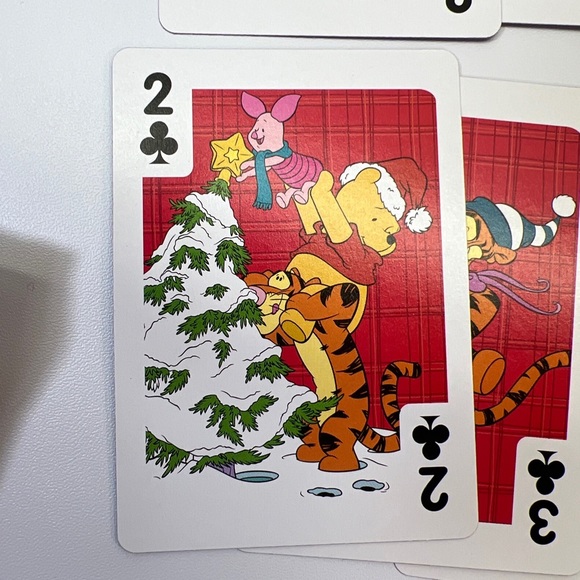 Bicycle Disney Winnie the Pooh Deck of Playing Cards Holiday Playing Cards RARE - Picture 8 of 16